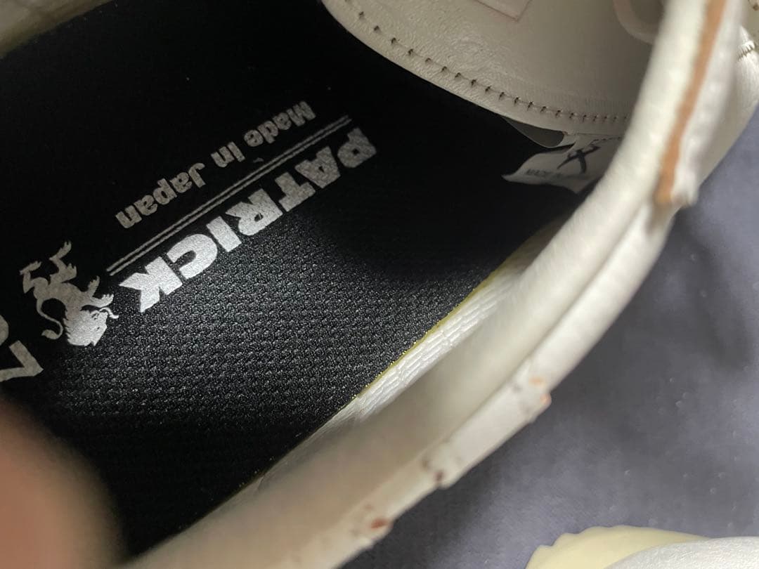 23.5cm 未使用 PATRICK レザースニーカー