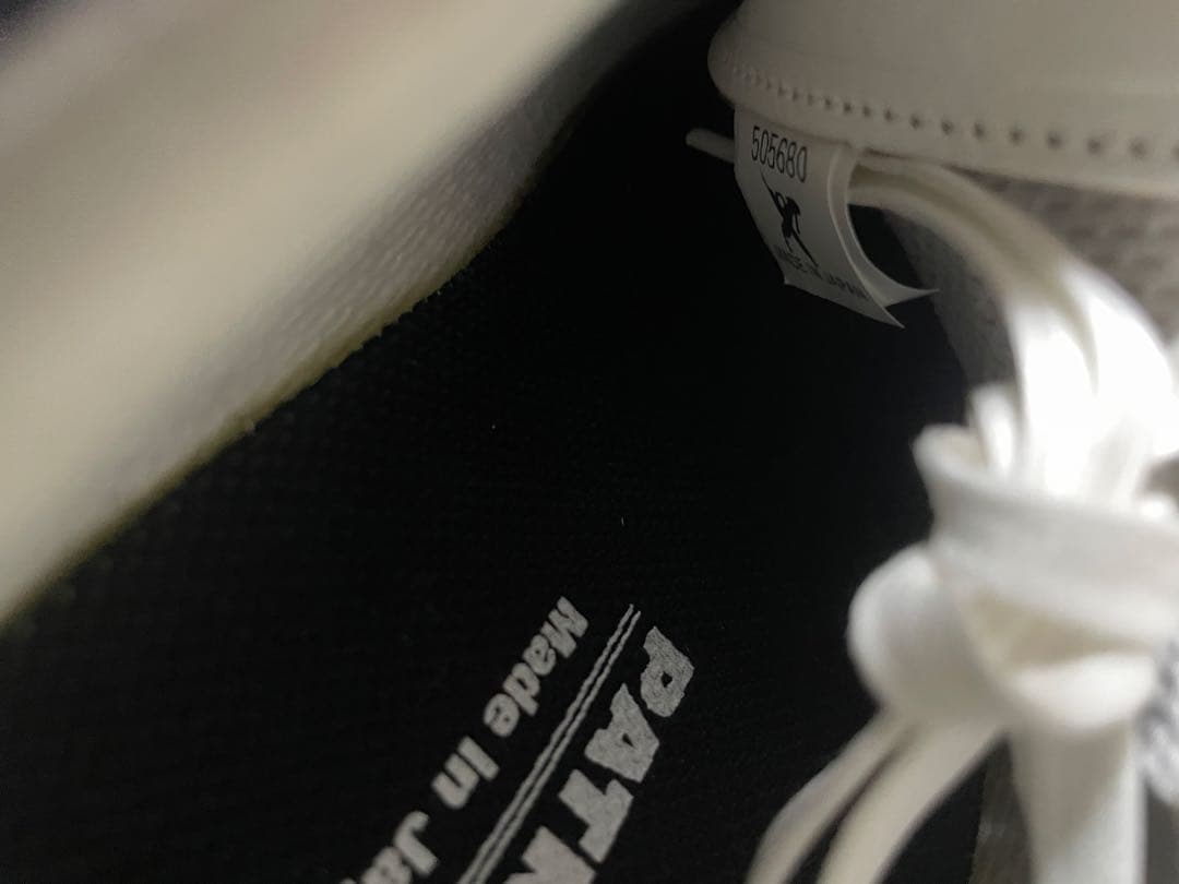 23.5cm 未使用 PATRICK レザースニーカー