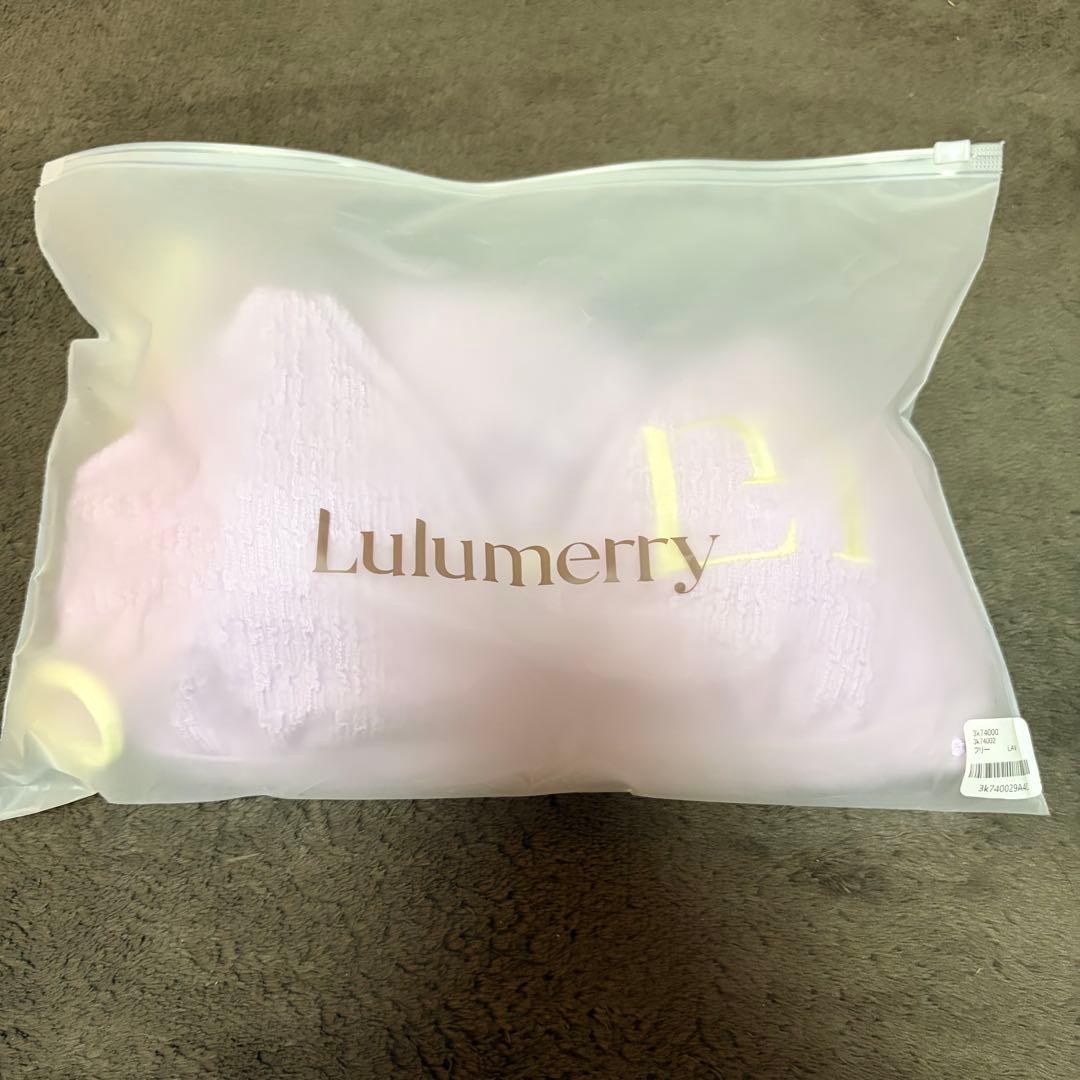 【早い者勝ち】　Lulumerry モノグラムバイカラーホルタービキニ　ピンク