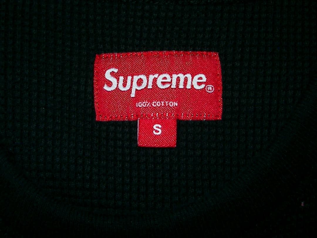 Sサイズ 19AW Supreme Bow Waffle Thermal