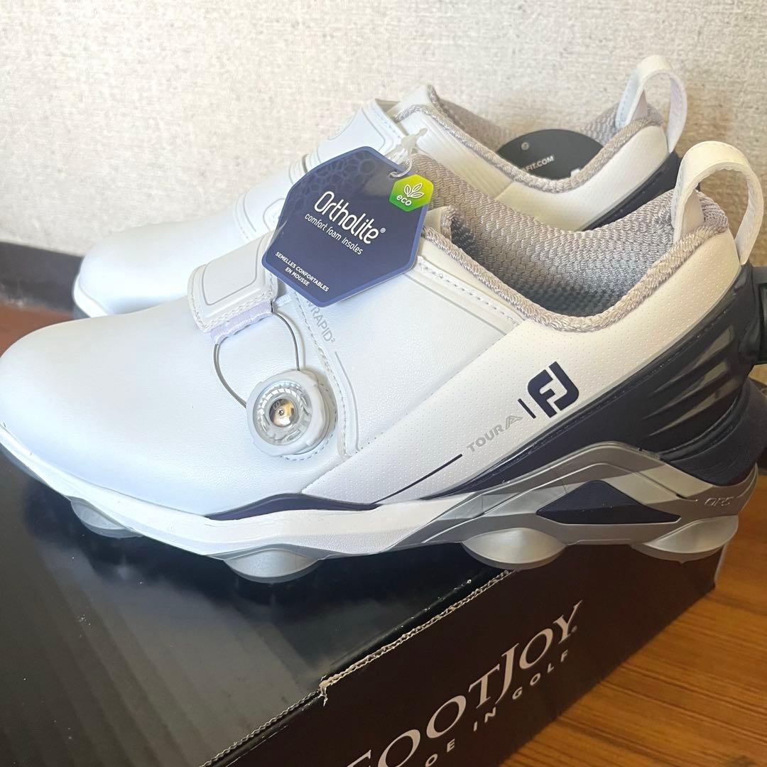 【新品未使用】26cm フットジョイ FootJoy ゴルフシューズ ワイド
