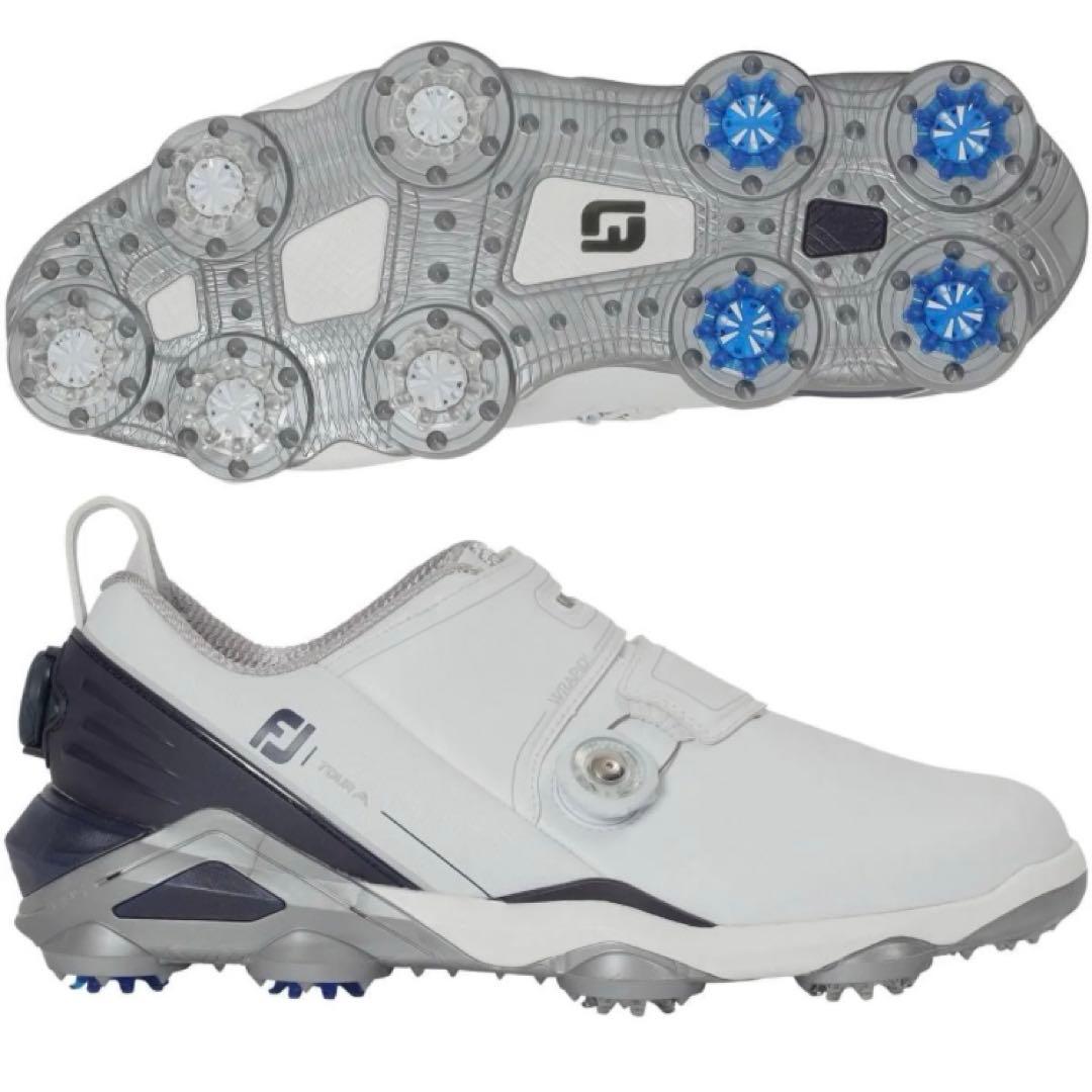 【新品未使用】26cm フットジョイ FootJoy ゴルフシューズ ワイド