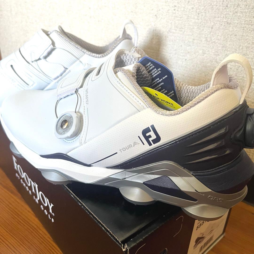【新品未使用】26cm フットジョイ FootJoy ゴルフシューズ ワイド
