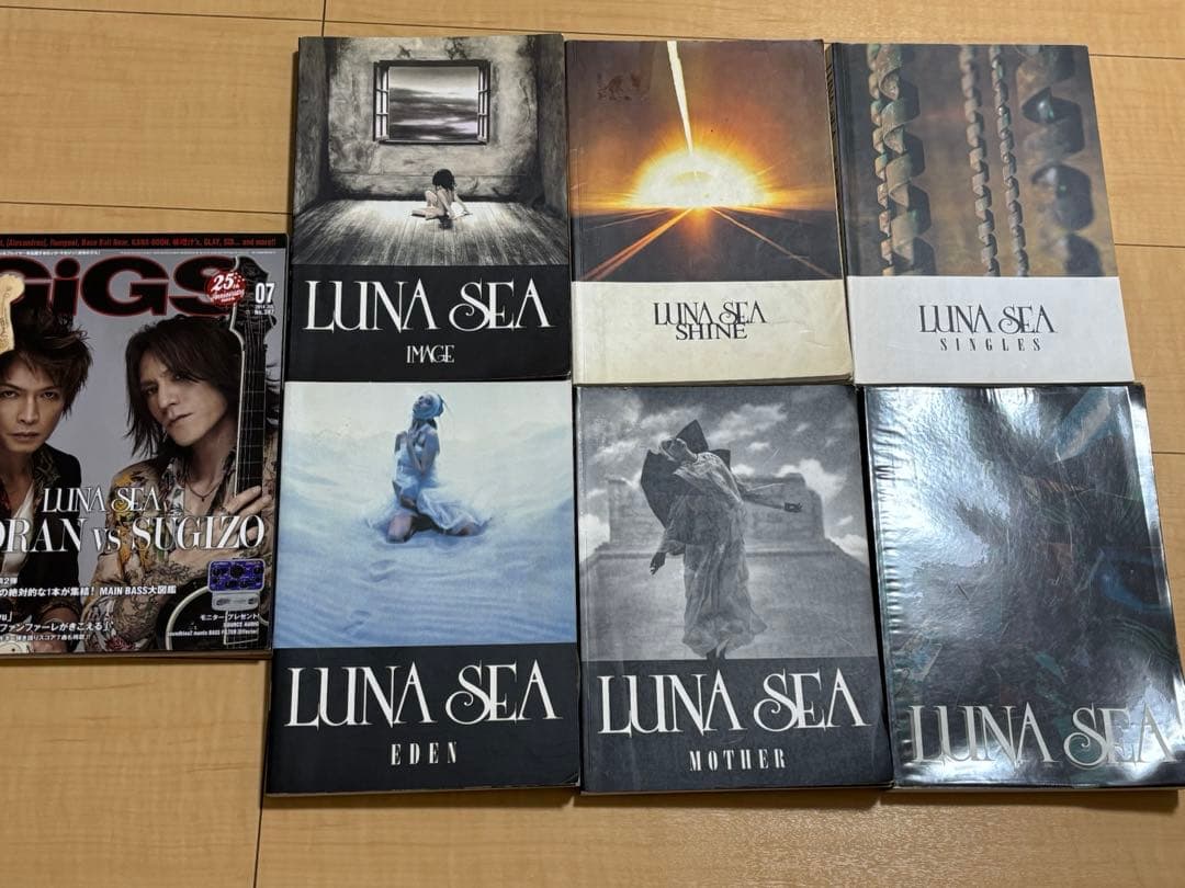 き*ら様 LUNA SEA バンドスコアセットおまけでGiGS特集号