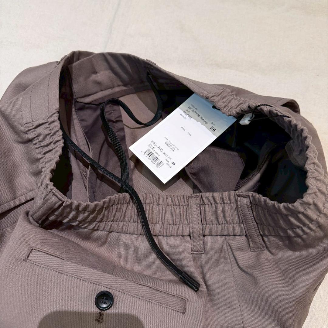 25aw 新品 N.HOOLYWOOD エヌハリウッド テーパードパンツ 36