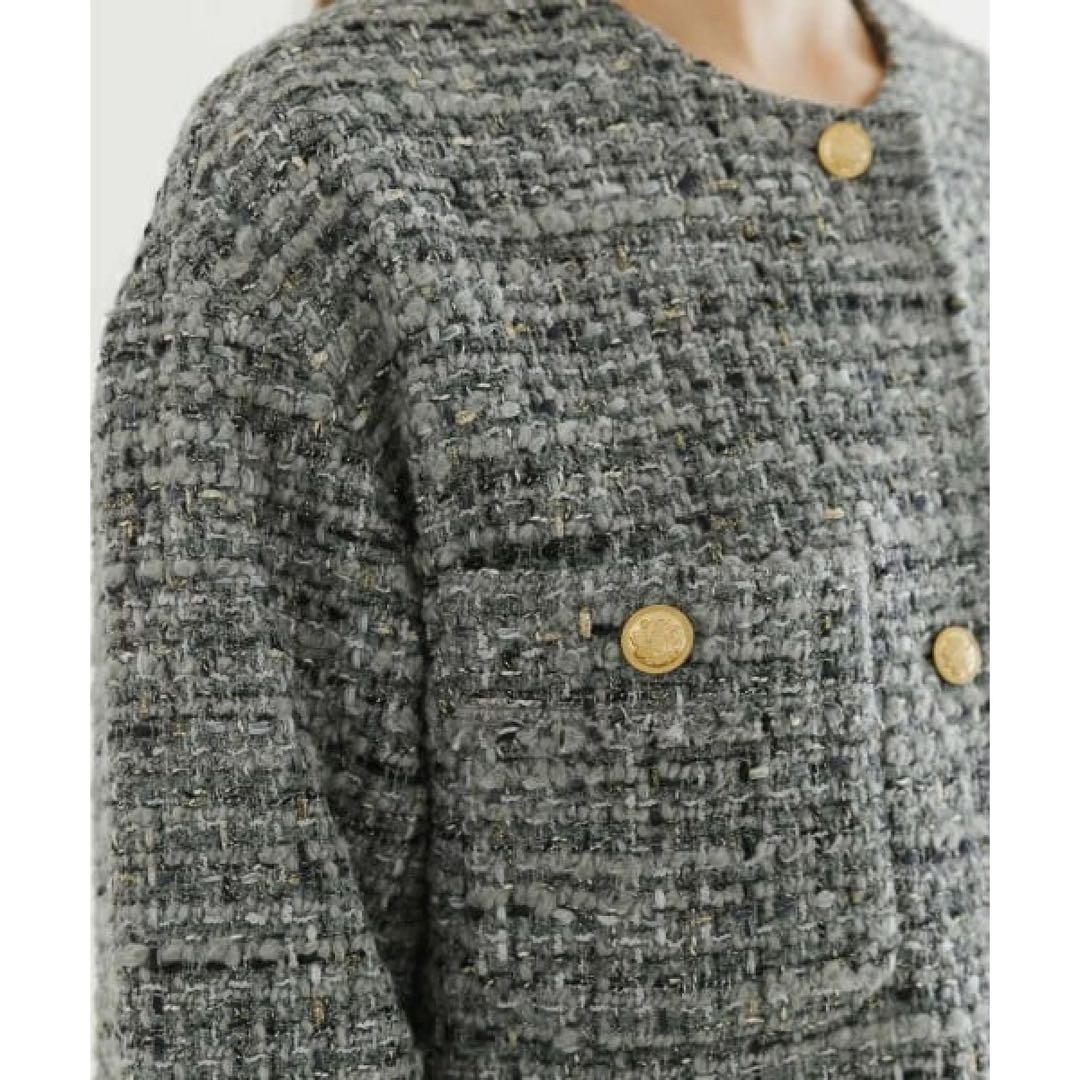 URBAN RESEARCH◉着用一度のみ◉GIOLICAラメツイードジャケット