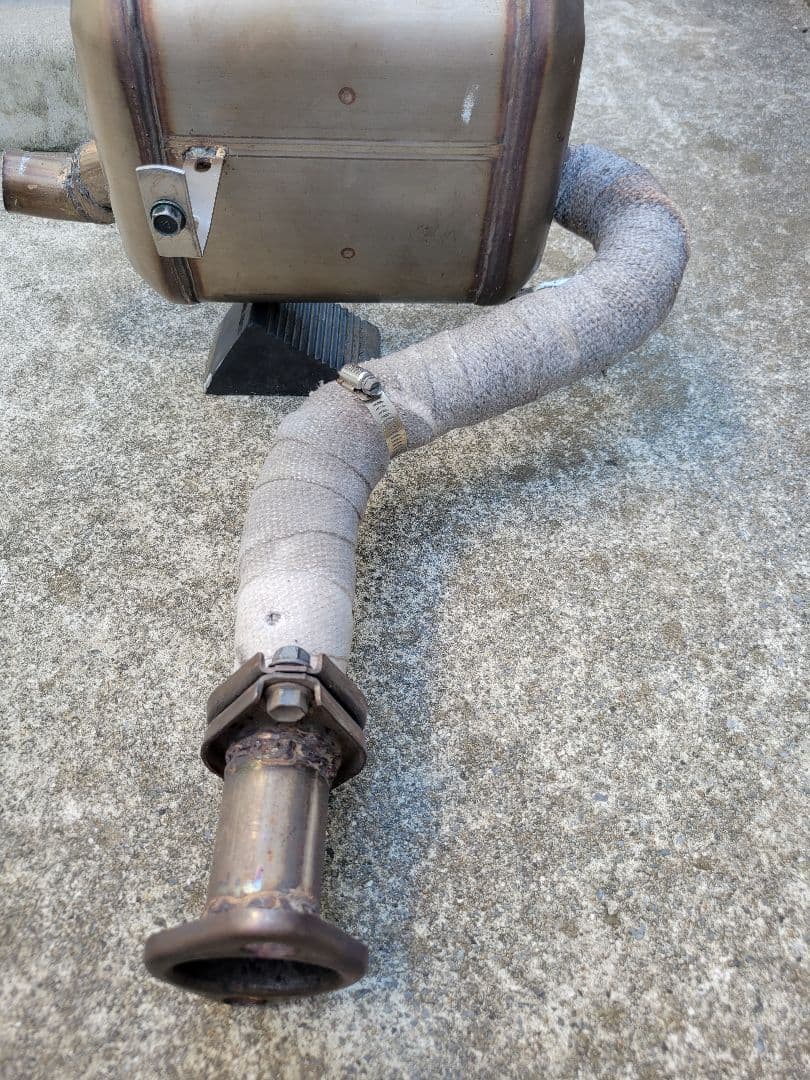 値下!げ！！サンバーKV3 ステンマフラー