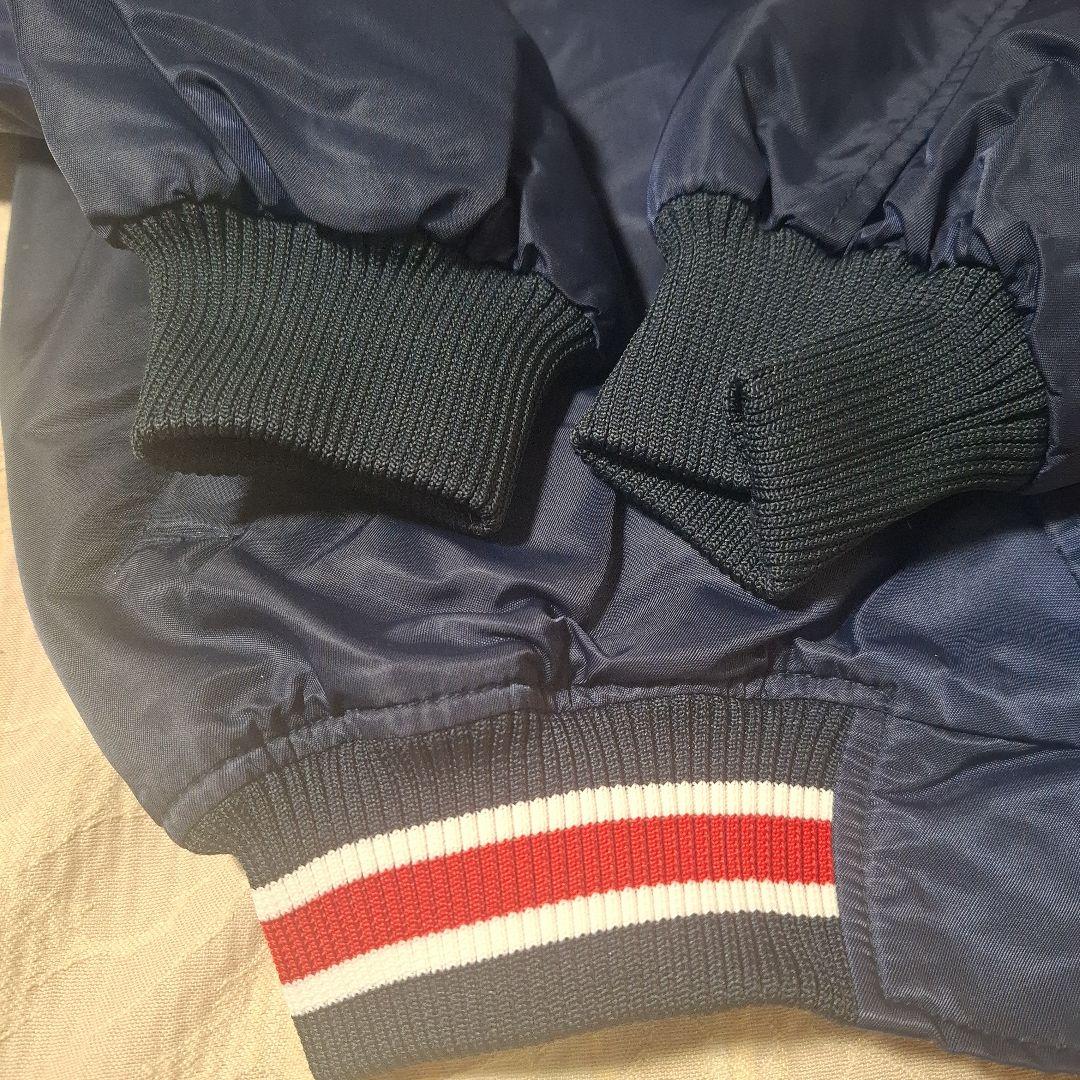 VAN JAC ネイビー スタジャンジャンバ－　 Mサイズ