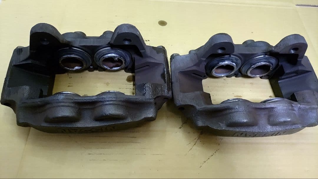 s15シルビア　フロントブレーキキャリパー、ローター、ブレーキメッシュホース