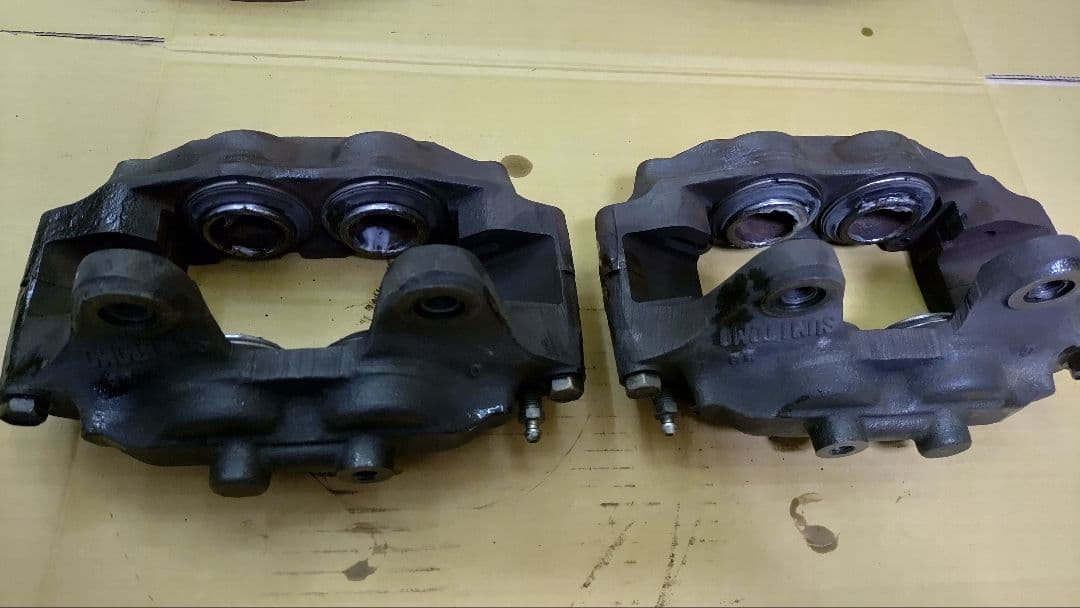 s15シルビア　フロントブレーキキャリパー、ローター、ブレーキメッシュホース