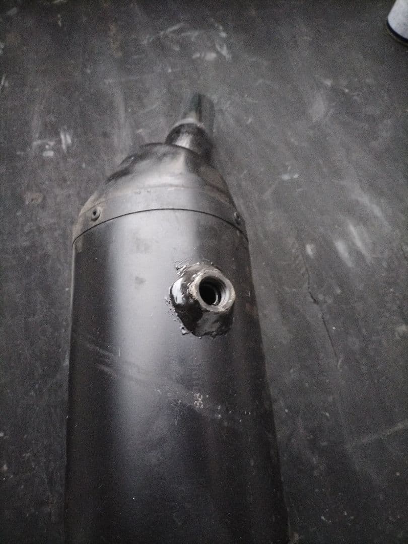 パ*マ様 サンバーTT2　バイクマフラー加工