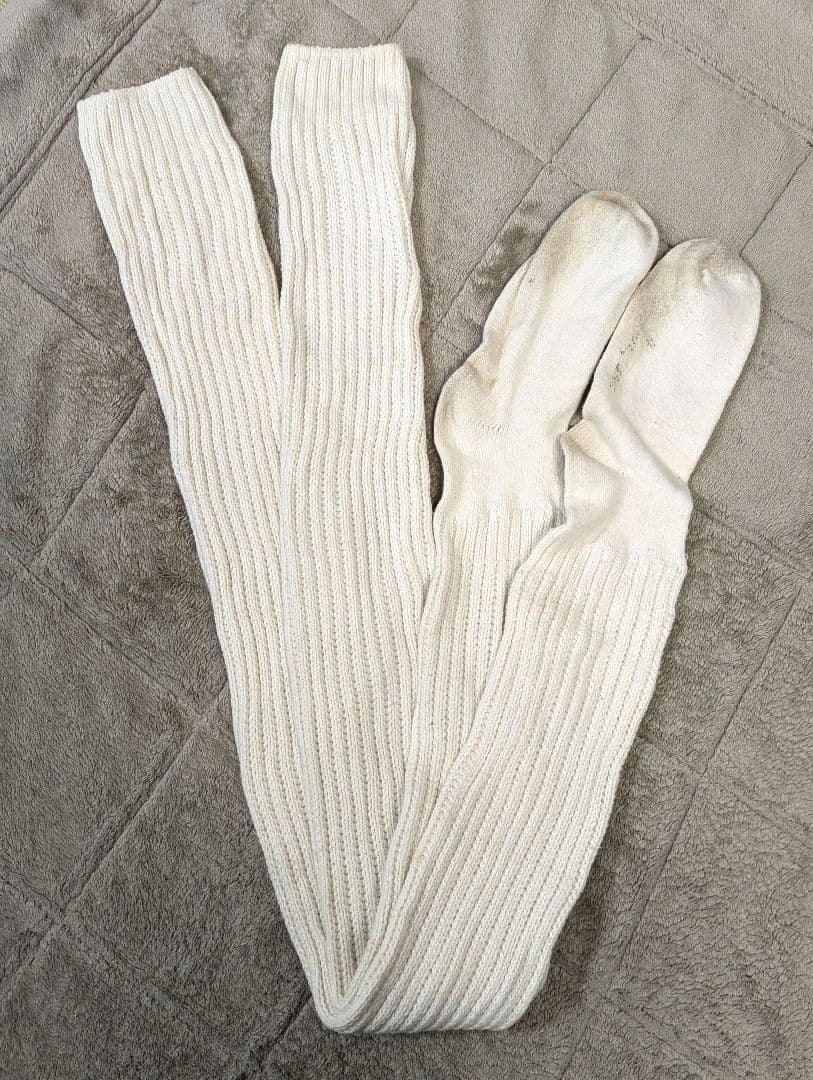 EGスミス【当時物】レトロ　スーパー　ルーズソックス　初期　白