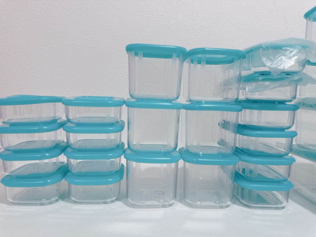 Tupperware タッパーウェア　33点 セット　クリアメイト　グリーン