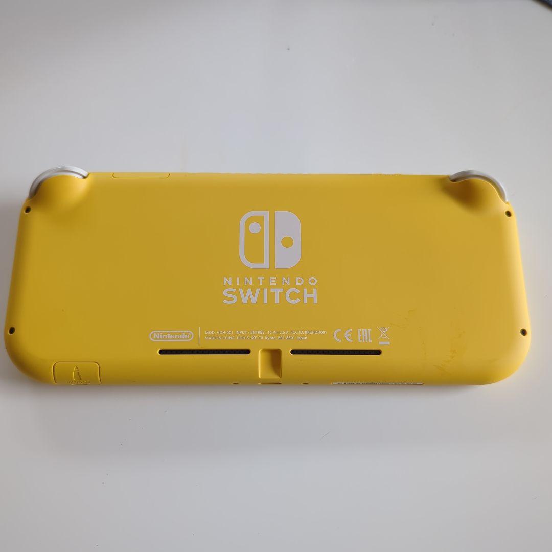 Nintendo Switch Lite イエロー ※本体と外箱のみ