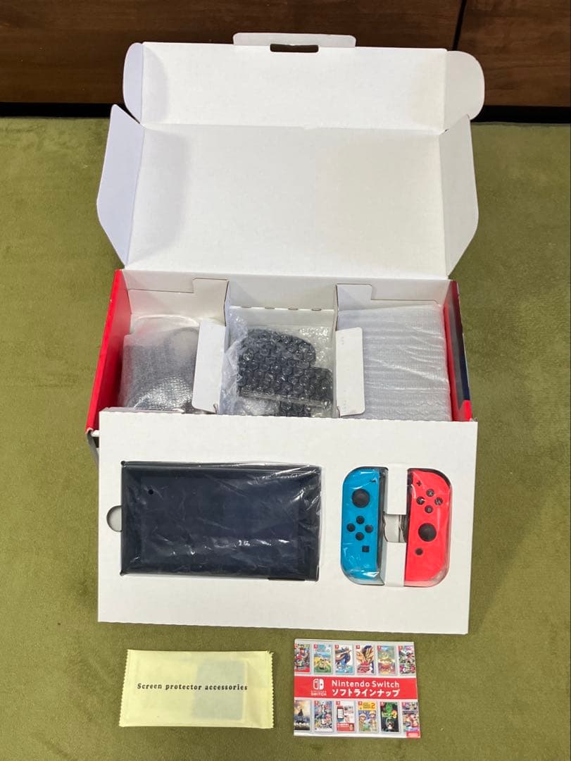 Nintendo Switch ネオンブルー/オレンジ　　付属品付き