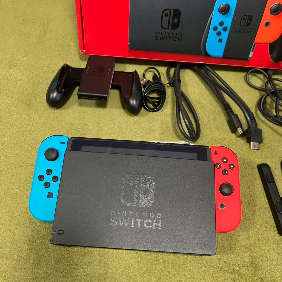 Nintendo Switch ネオンブルー/オレンジ　　付属品付き