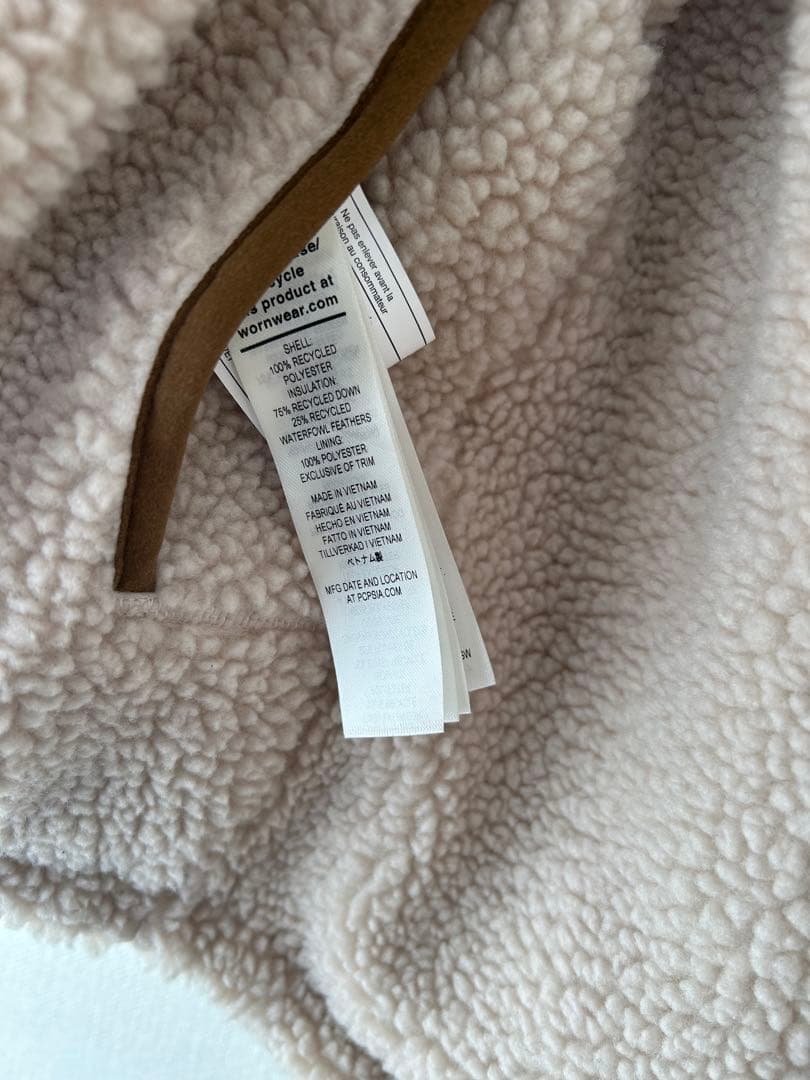 パタゴニア リバーシブル ビビーダウンベストFRAMeWORK購入Sサイズ