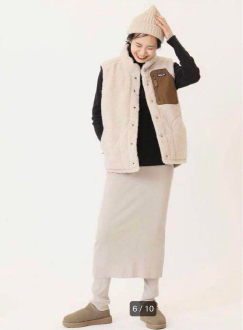 パタゴニア リバーシブル ビビーダウンベストFRAMeWORK購入Sサイズ