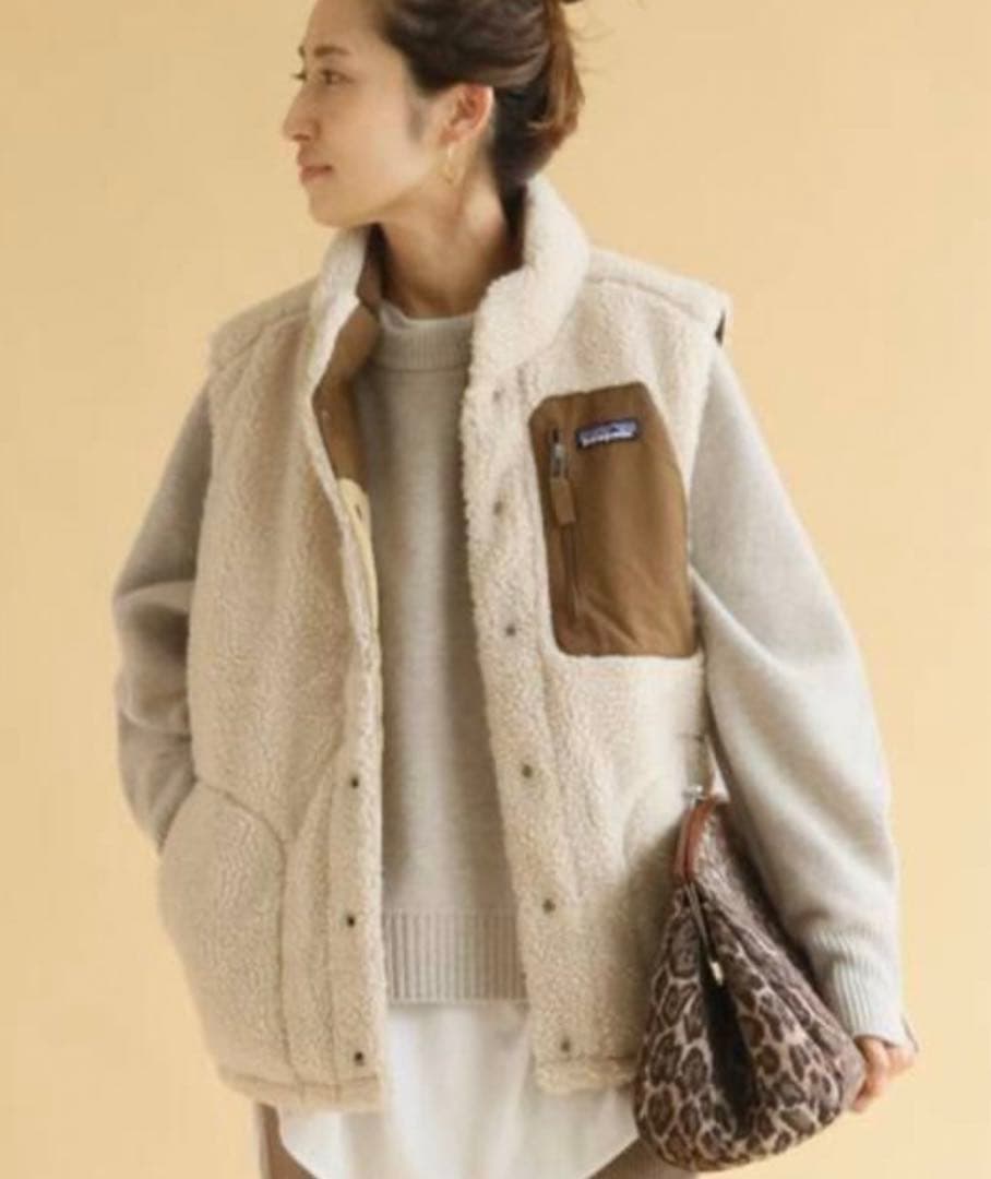 パタゴニア リバーシブル ビビーダウンベストFRAMeWORK購入Sサイズ