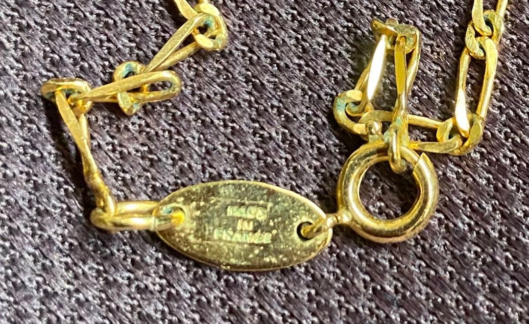 【美品】CHANEL シャネル　ゴールドネックレス　ココマークラウンド　GP