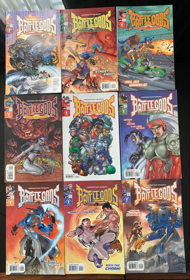 9巻セットBattle Gods: Warriors of the Chaak