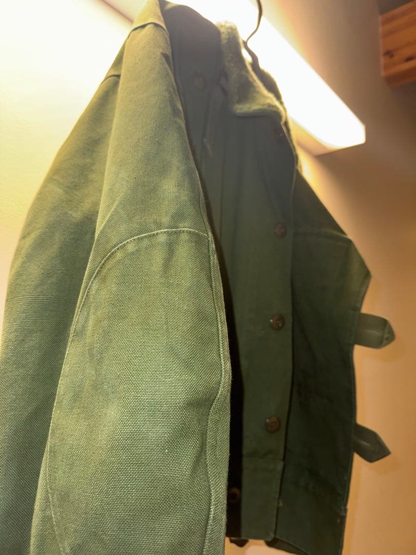 実物　スウェーデン軍　モーターサイクルジャケット　C52