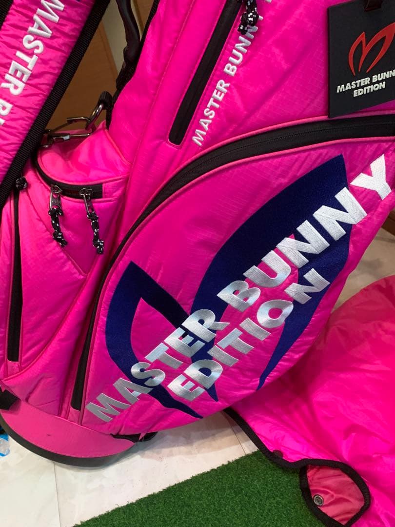 良品　レディース　マスターバニー　パーリーゲイツ　スタンド　キャディバッグ