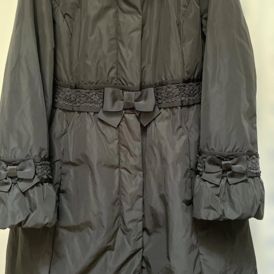 スーパービューティー Super Beauty ダウンロングコート　ブラック