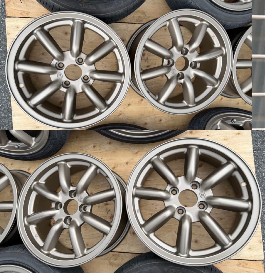 6.5J＋35 4本 ブロンズカラー