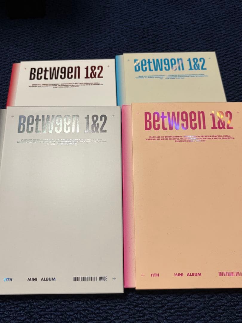 BETWEEN 1&2 ミニアルバム 4枚セット