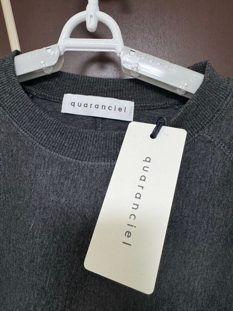 タイムセール♡新品✨quarancielポンチドロストルーズプルオーバー