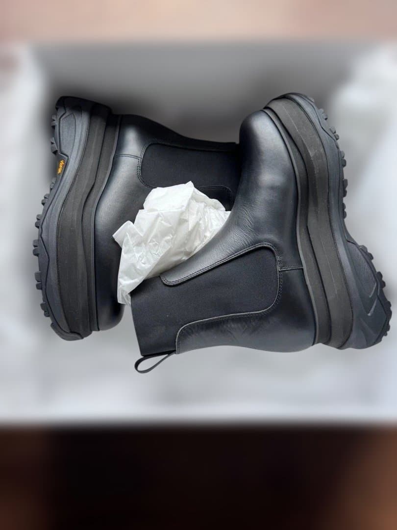 【CLAY】Sacai レザーブーツ サイズ42