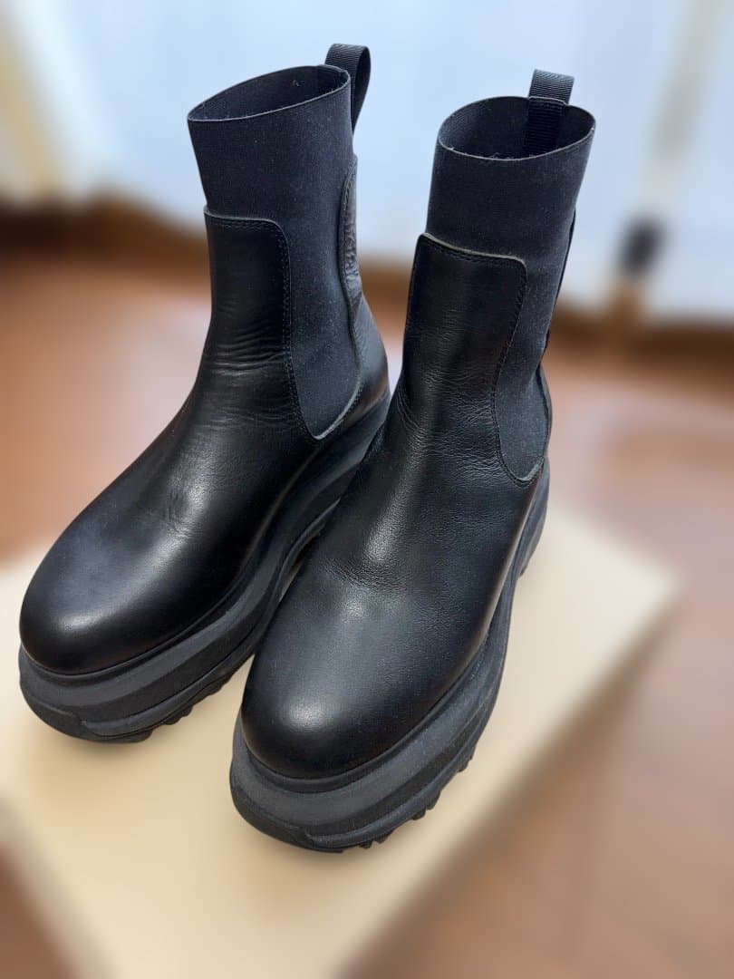 【CLAY】Sacai レザーブーツ サイズ42