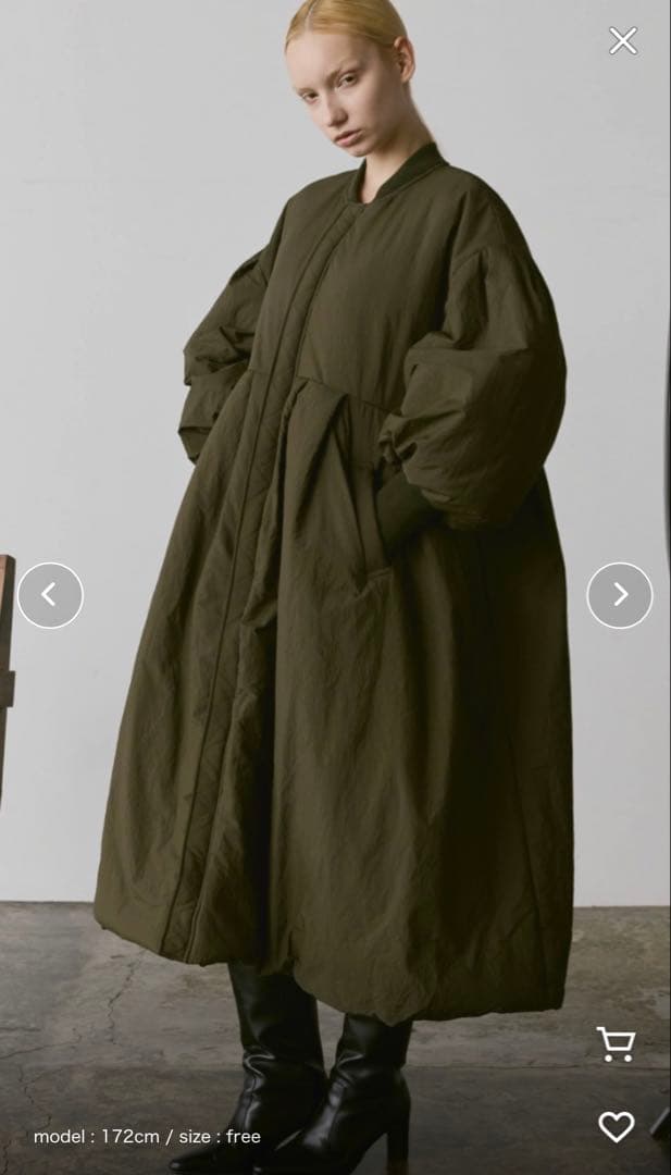 最終値下⭐︎Libra Cue MA-1 モンスターコート　黒