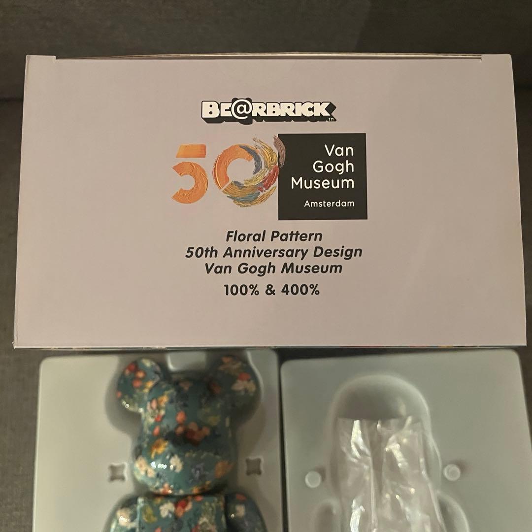 【みっく】BE@RBRIC(ベアブリック) 50th ゴッホ限定コラボ