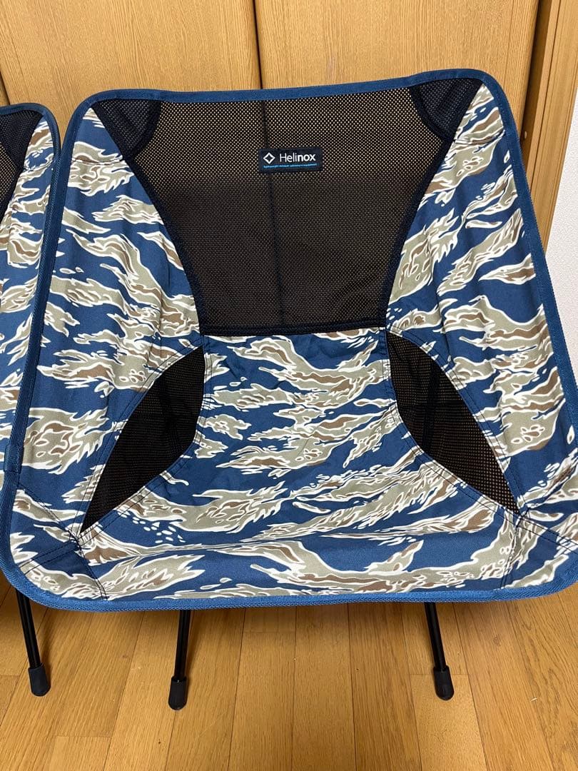 【極美品】Helinox ヘリノックス チェアワン タイガーカモ　2脚セット