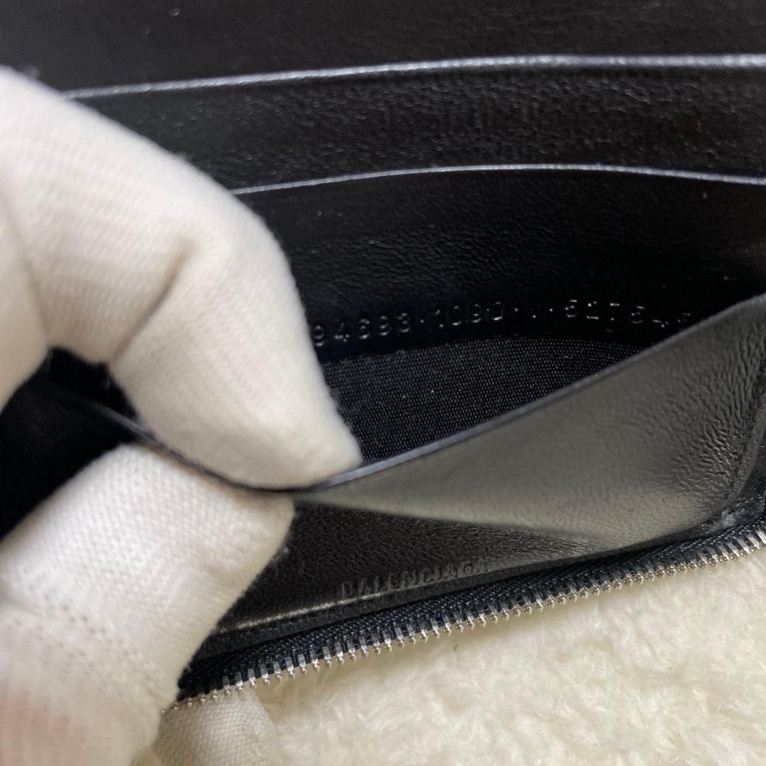 BALENCIAGA　バレンシアガ　折り財布　ラウンドファスナー　極美品‼️