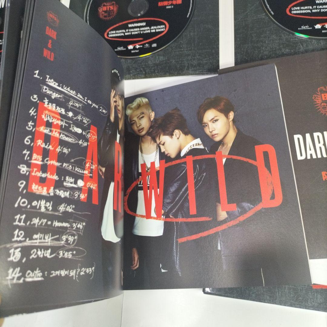 レア 希少⭐DARK&WILD 台湾 豪華盤 アルバム DVD付 BTS⭐韓国K