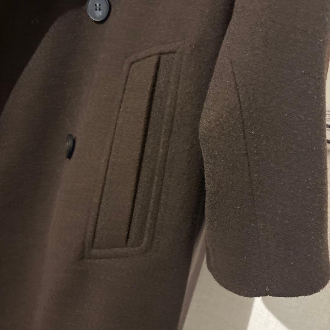 ZARA ソフトオーバーサイズコート ダークブラウン