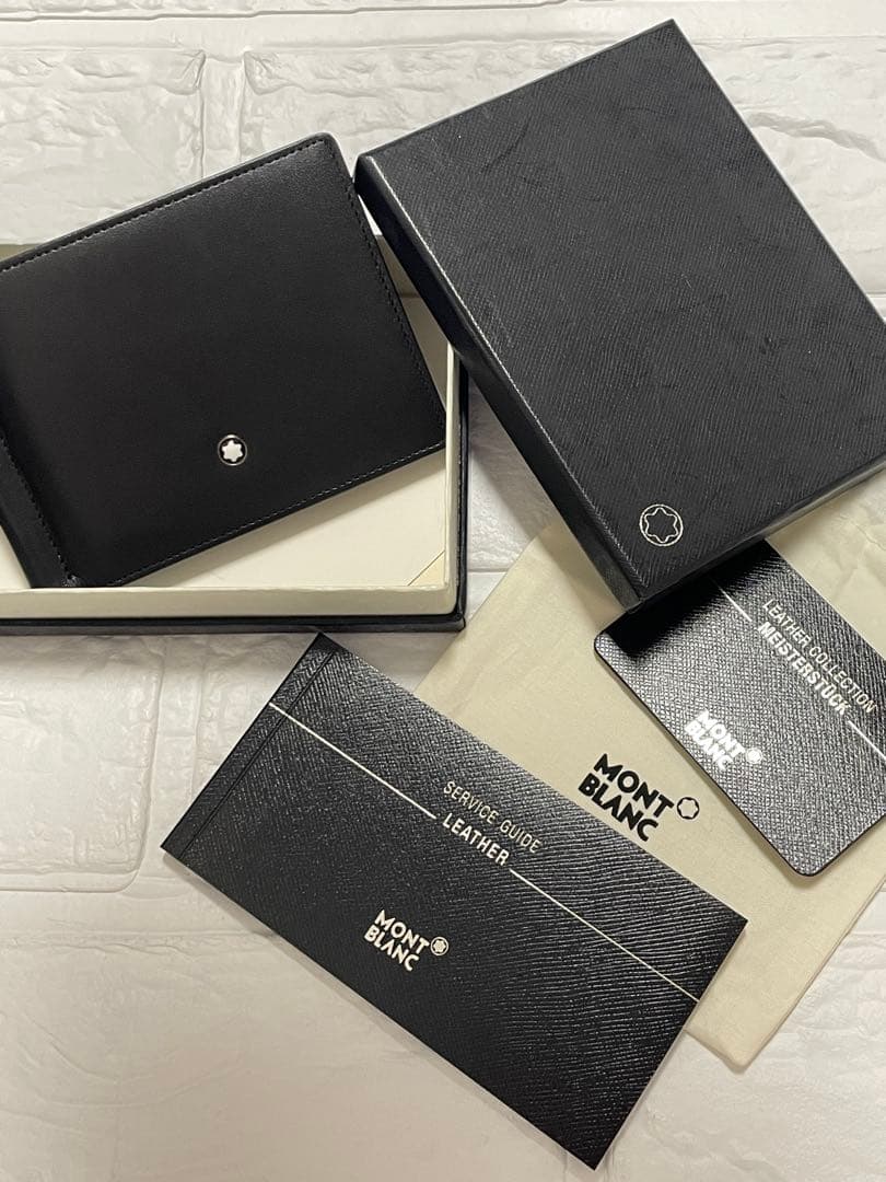 【未使用】MONTBLANC モンブラン　マネークリップ　折財布❤︎