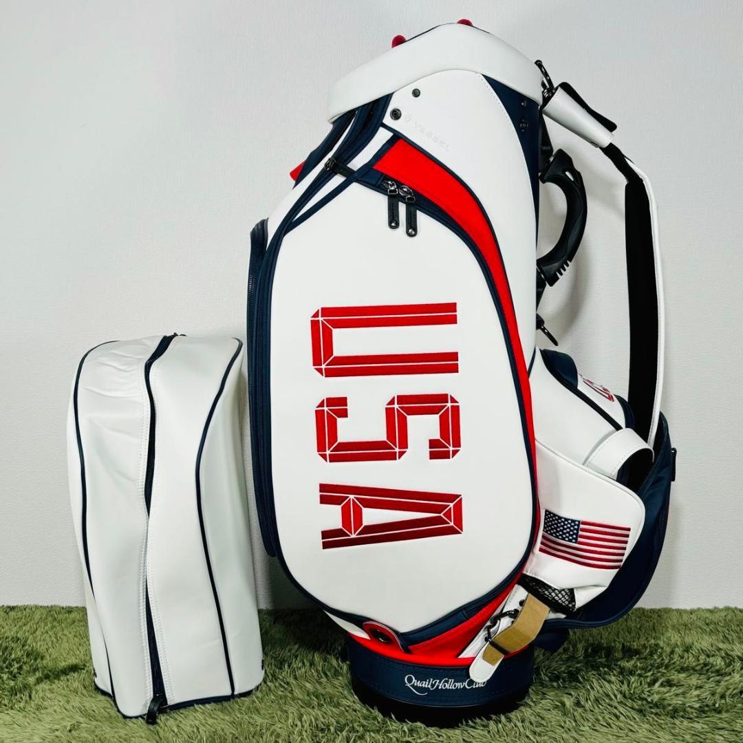 ベゼル プレジデンツカップコラボキャディバッグ カート式 6分割 未使用品 限定