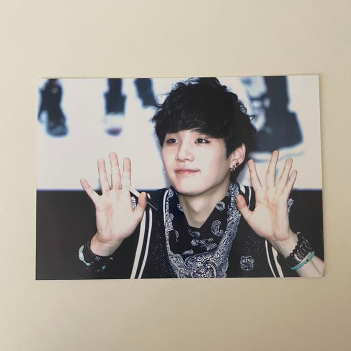 BTS DARK&WILD 生写真 トレカ suga シュガ ユンギ