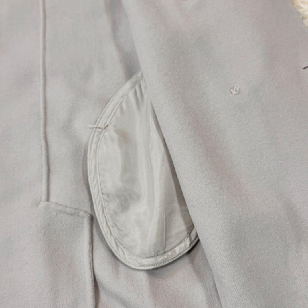 美品　エスマックスマーラ　クチートアマーノ　ダブルブレスト　エクリュ　46 希少