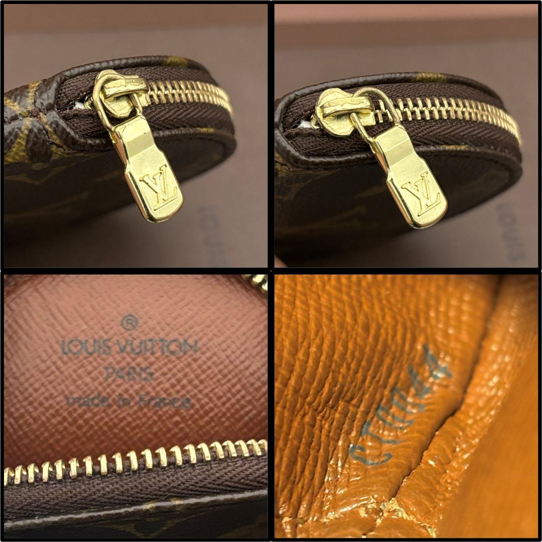 ルイヴィトン ケース モノグラム ポルトモネ　ロン 小銭入れ