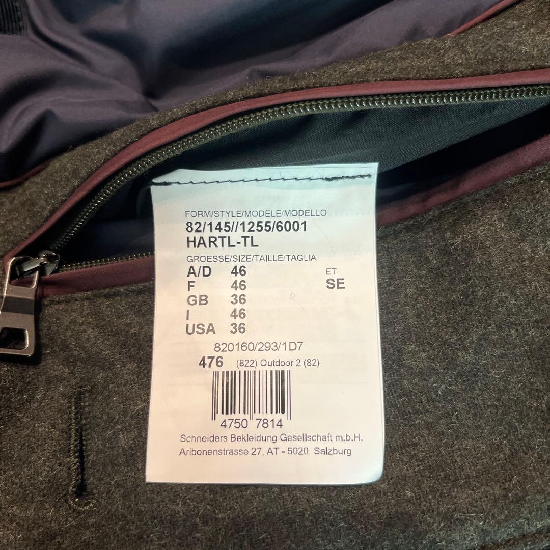 シュナイダー　ローデンコート　46 グリーン　新品