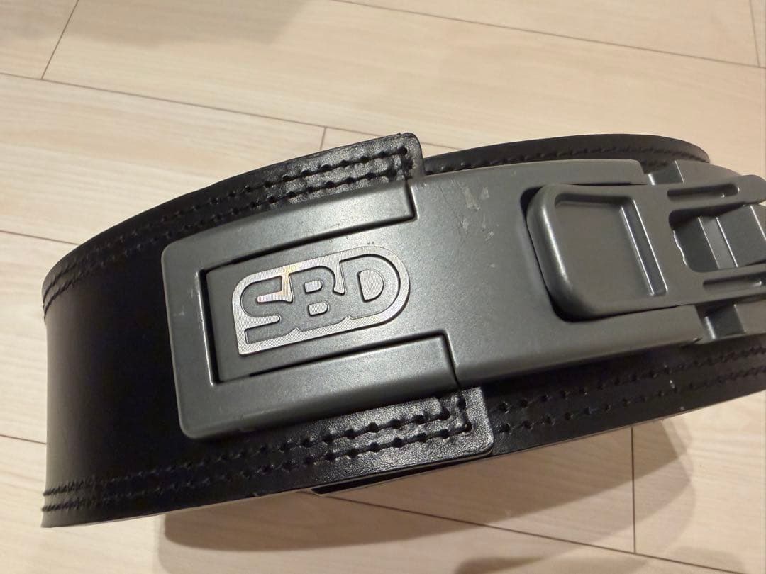 SBD トレーニング・パワーベルト 黒/赤