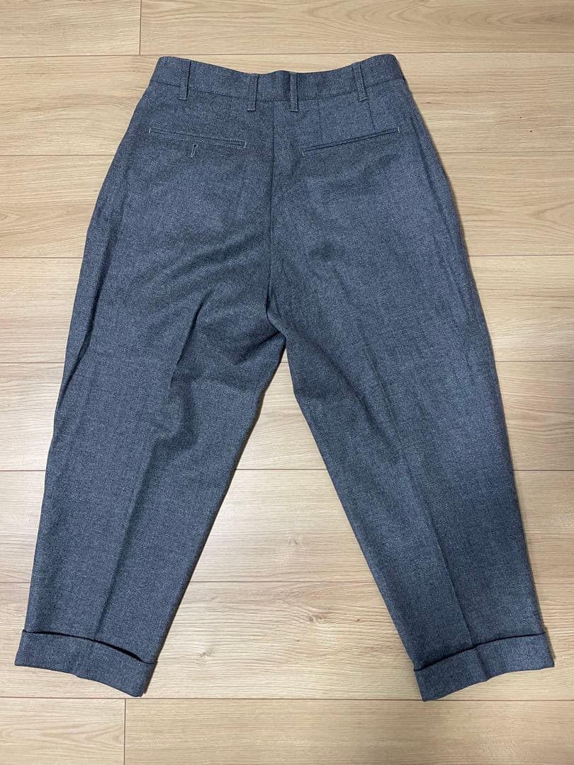 パンツ BEAMS PLUS 2 Pleats Tapered Flannel