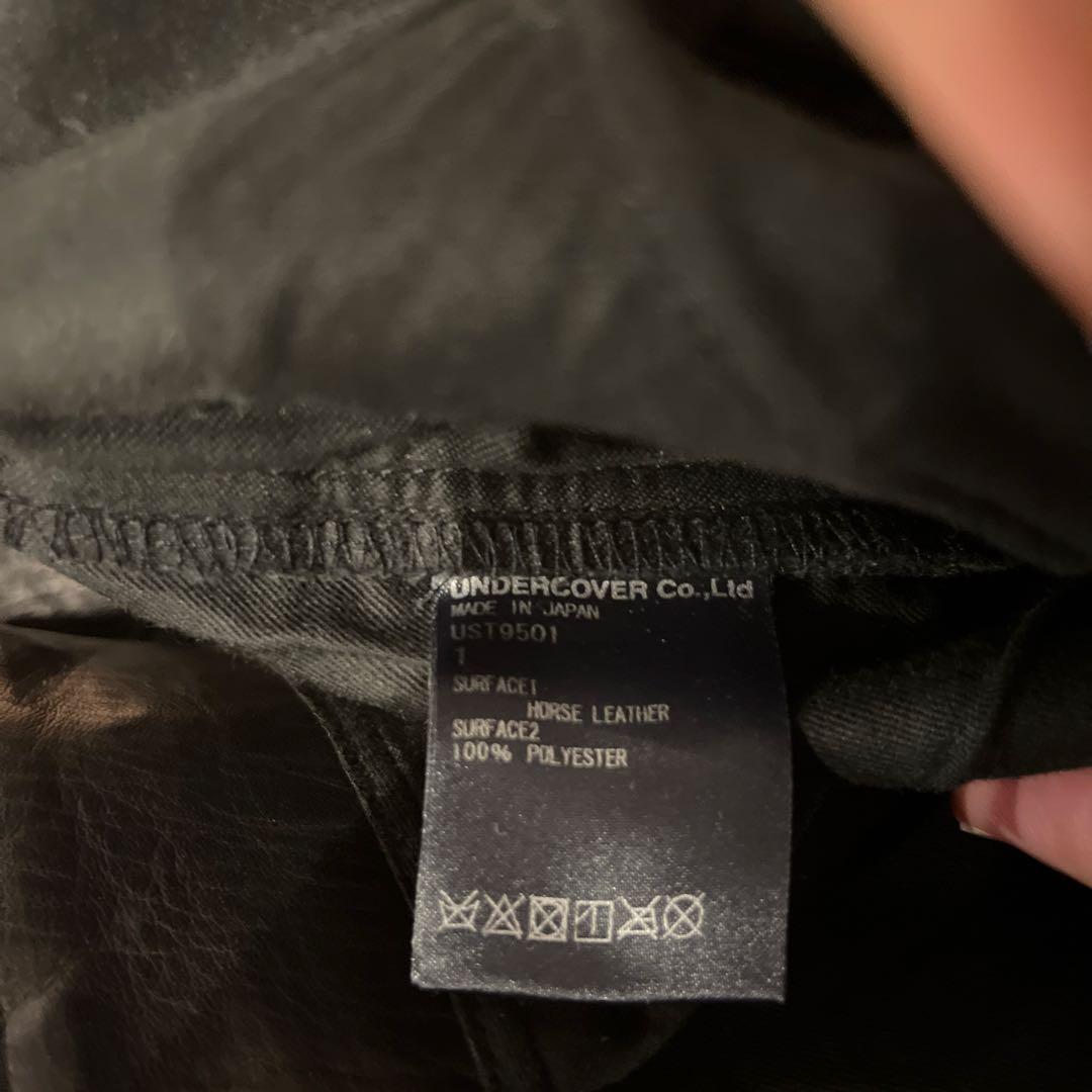 theShepherd fragmentレザー切り替えボンテージパンツ　1