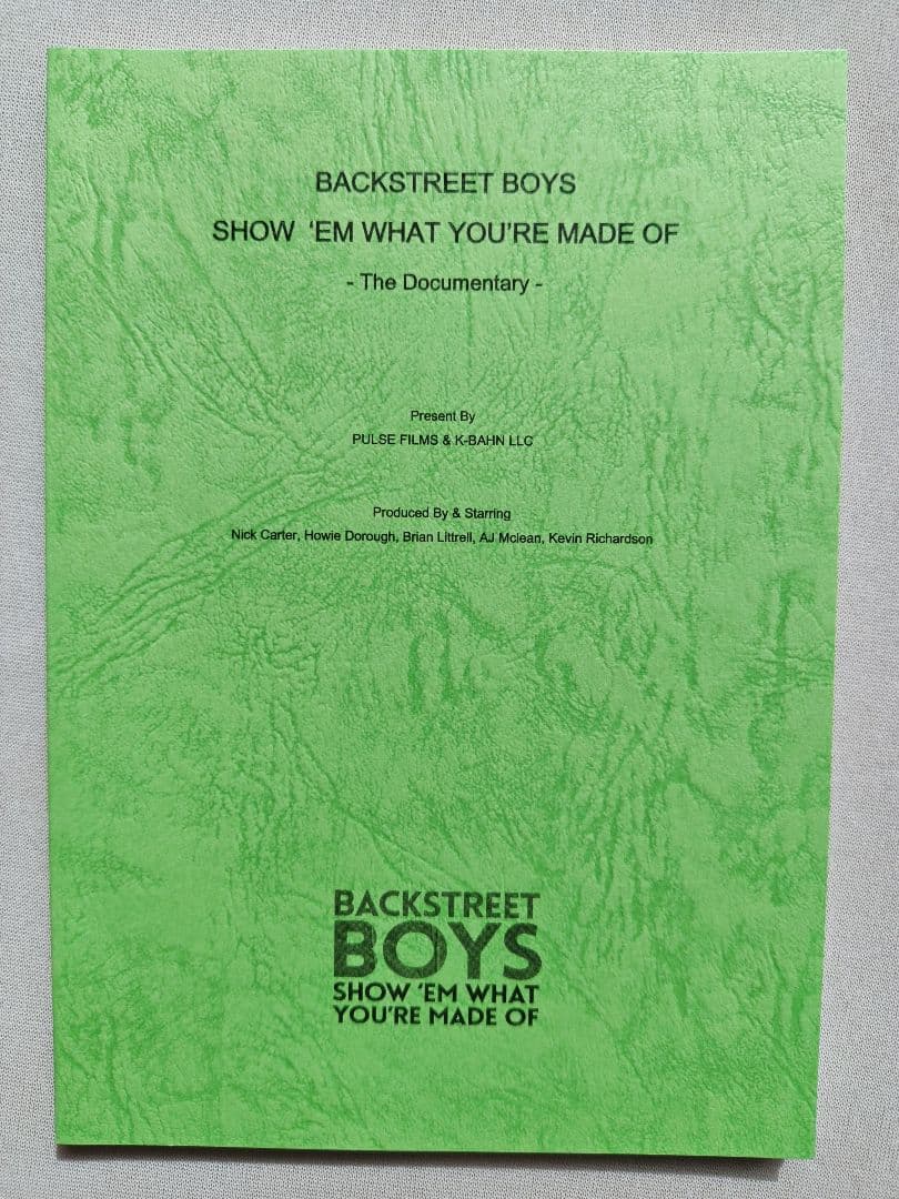 BLACKFRIDAY バックストリート・ボーイズ　限定　オールインワン　未開封