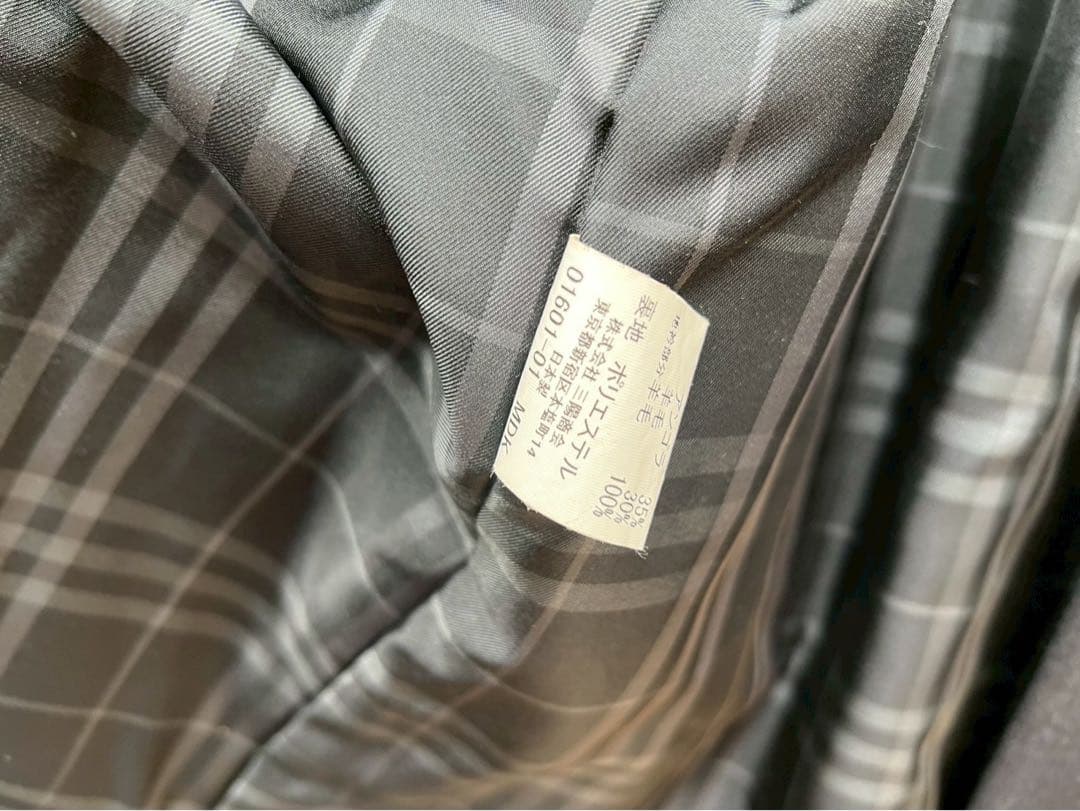 SK343☆BURBERRY☆LONDON☆バーバリー☆ロングコート☆色ブラック